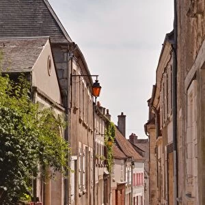The narrow streets of the winegrowing village of Sancerre, Cher, Centre, France, Europe
