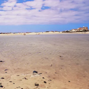 Natural swimming pool, near El Cotillo, Fuerteventura, Canary Islands, Spain