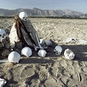 Nazca desert cemetery