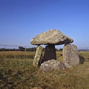 Neolithic burial chamber built between 4000 and 2000BC for communal burial of the dead