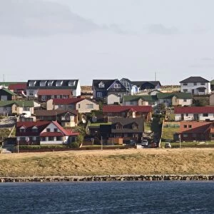 New housing, Port Stanley, Falkland Islands, South America