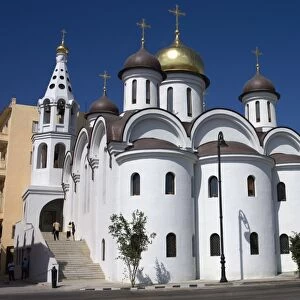 Newly-built Russian Orthodox cathedral, Avenida del Puerto, Old Havana
