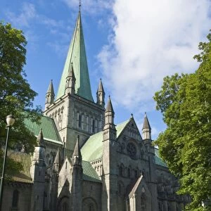 Nidaros Cathedral, Trondheim, Norway, Scandinavia, Europe