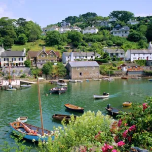 Noss Mayo, south coast, Devon, England, UK