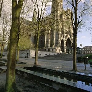 Notre Dame, Christian cathedral, Amiens, Picardy, France, Europe