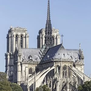 Notre Dame de Paris Cathedral, Paris, France, Europe
