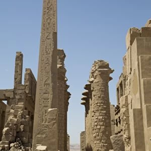 Obelisk of Tuthmosis, Karnak Temple, Luxor, Thebes, UNESCO World Heritage Site, Egypt