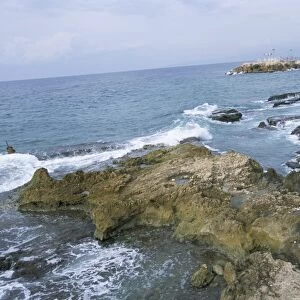 Ocean front on the Mediterranean Sea