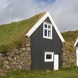 Od traditional farm, Skaftafell, Iceland, Polar Regions