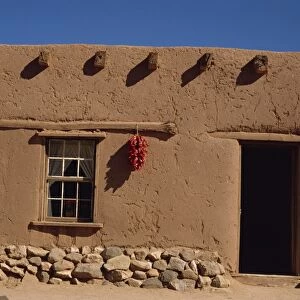 Old adobe house at the Gondrinas Ranch Historic Museum