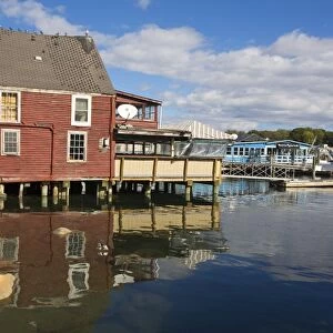Old Boathouse in Rocky Neck, Gloucester, Cape Ann, Greater Boston Area
