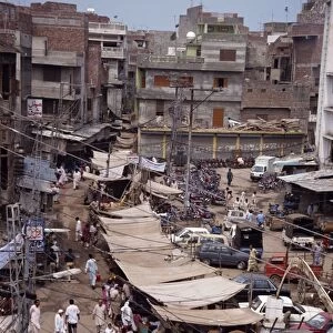The Old City area in Lahore