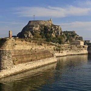 Old Fortress, Corfu Town, Corfu, Ionian Islands, Greek Islands, Greece, Europe