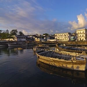 The old harbor of Moroni, Grand Comore, Comoros, Indian Ocean, Africa