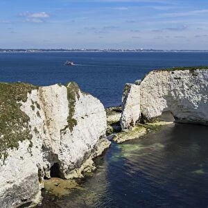 Old Harry Rocks at The Foreland (Handfast Point), Poole Harbour, Isle of Purbeck