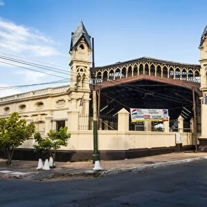 The old railway station of Asuncion, Paraguay, South America