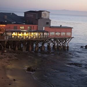 Old restored cannery in Monterey, California, United States of America, North America