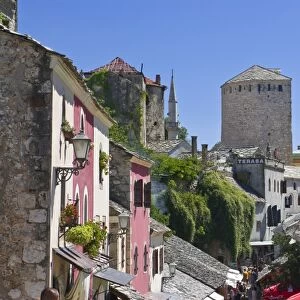 The old town of Mostar, UNESCO World Heritage Site, Bosnia-Herzegovina, Europe