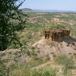 Olduvai Gorge, UNESCO World Heritage Site, Serengeti, Tanzania, East Africa, Africa