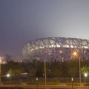 Olympic Park, National Olympic Stadium (The Birds Nest), Beijing, China, Asia