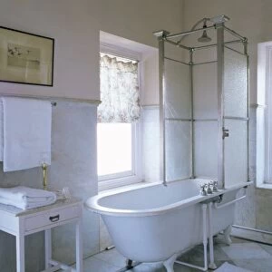 One of the original bathrooms from the 1930s and 1940s