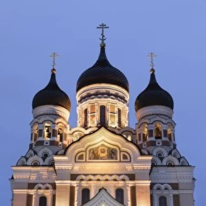 Orthodox Cathedral of Alexander Nevsky, Toompea (Castle Hill), Old Town, UNESCO World Heritage Site