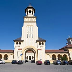 Orthodox Cathedral, Gyulafehervar Citadel, Alba Julia, Transylvania, Romania, Europe