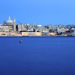 Overlooking Valletta, Malta, Mediterranean, Europe