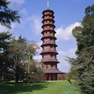 The Pagoda, Kew Gardens, Kew, London, England, UK