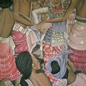 Painting in the Puri Lusikan museum