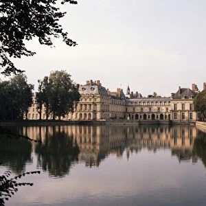 Palace of Fontainebleau, UNESCO World Heritage Site, Ile de France, France, Europe