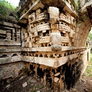 Palace of Labna, Mayan ruins, Labna, Yucatan, Mexico, North America