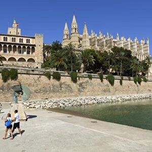 Palma Cathedral (La Seu), Palma de Mallorca, Mallorca (Majorca), Balearic Islands