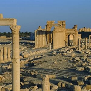 Palmyra, ruins of Roman city