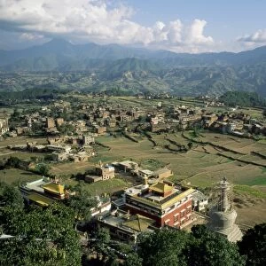 Panoramic view of the Valley