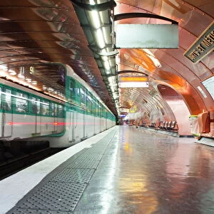 The Paris metro station of Arts et Metiers, Paris, France, Europe