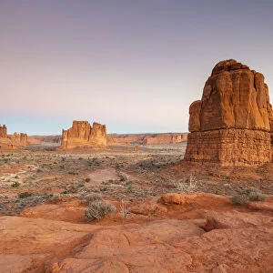 Park Avenue, Arches National Park, Moab, Utah, United States of America, North America
