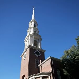 Park Street Church, Boston, Massachusetts, New England, United States of America
