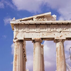 Detail of the Parthenon