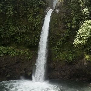 The Peace waterfall on the slopes of the Poas Volcano, Costa Rica