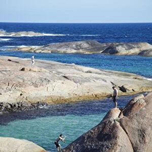 People at Elephant Rocks, Denmark, Western Australia, Australia, Pacific