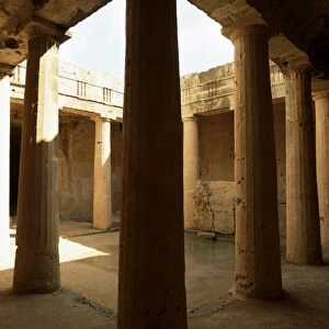 Peristyle Tomb III, dating from the Hellenistic period from 325 to 58BC