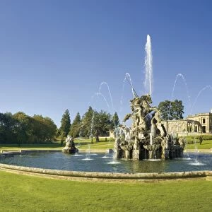 Perseus and Andromeda fountain, Witley Court Country House, Worcestershire
