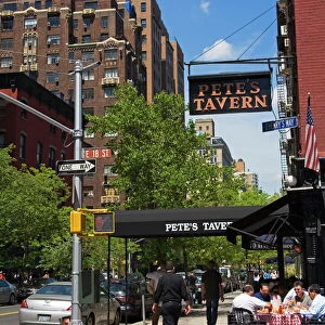 Petes Tavern on Irving Place, Gramercy Park District, Midtown Manhattan