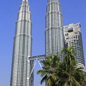 Petronas Towers, Kuala Lumpur, Malaysia, Southeast Asia, Asia