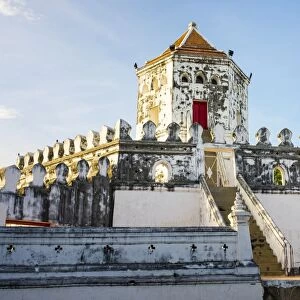 Phra Sumen Fort (Pom Pra Sumen), Bangkok, Thailand, Southeast Asia, Asia