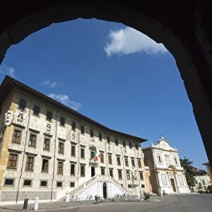 Piazza dei Cavalieri, Scuola Normale University, Pisa, Tuscany, Italy, Europe