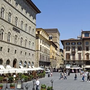Piazza dlla Signoria, Florence, UNESCO World Heritage Site, Tuscany, Italy, Europe