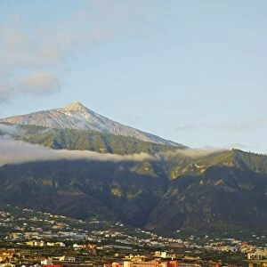 Pico del Teide and Orotava Valley, Tenerife, Canary Islands, Spain, Atlantic, Europe