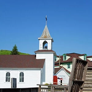 Pioneer Church in Frontier Village, Jamestown, North Dakota, United States of America